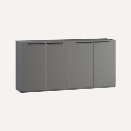 Тумба Кимбол 183x90 Графитовый