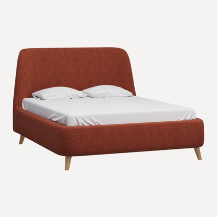 Кровать Молсон 160 Textile Ginger распродажа