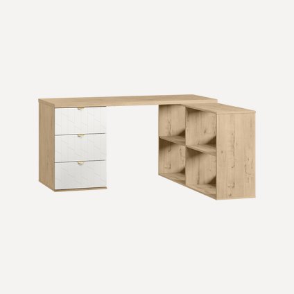 Письменный стол Монблан-2 Angle Milk