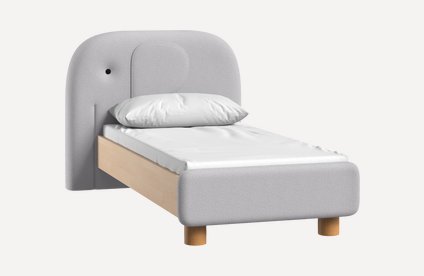 Детская кровать Петти 80 Bucle Silver