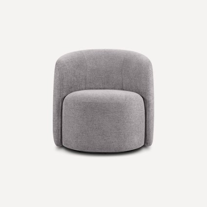 Кресло поворотное Мэник Textile Smoke