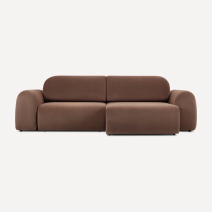 Диван угловой Лилт Barhat Cinnamon