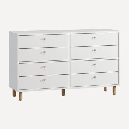Комод детский Лэтти 132x84 Белый