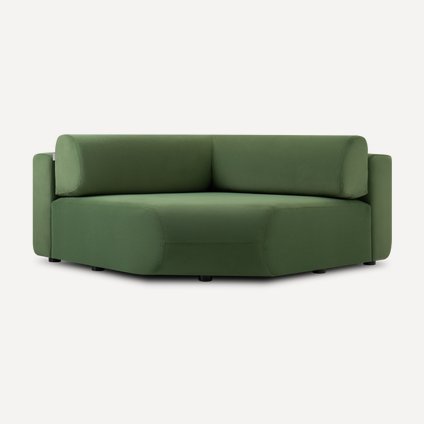 Угловое кресло Маиль-2 Velvet Olive