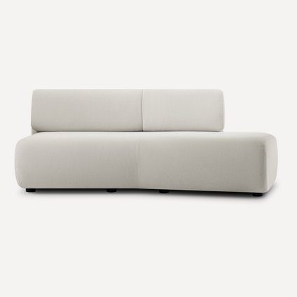Диван прямой Маиль-3НРП Bucle White