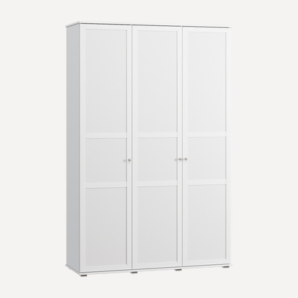 Распашной шкаф Амели-3-120-220 White
