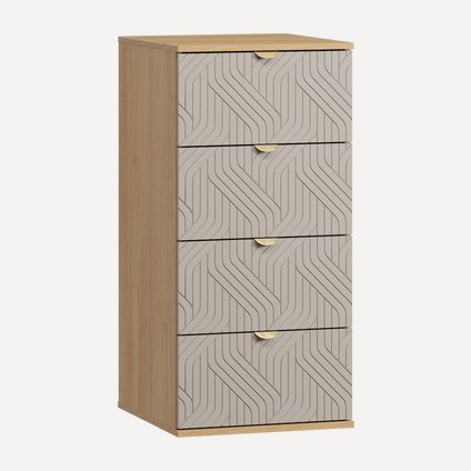 Комод Монблан-1 Fancy Santiago Oak