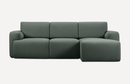 Диван угловой Бонент Velvet Olive