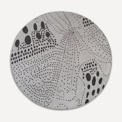 Ковер Тут Рядом Удобно Серо-графитовый 120