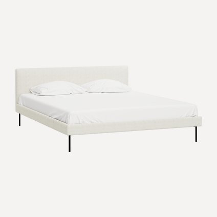 Кровать Амьен 160 Bucle White