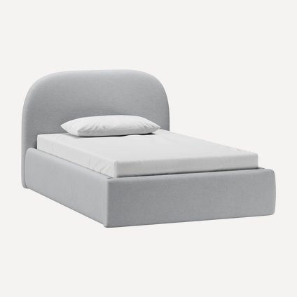 Кровать Кевия 120 Soft Silver