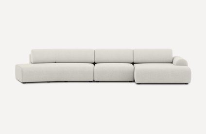 Диван модульный Маиль-4 Bucle White