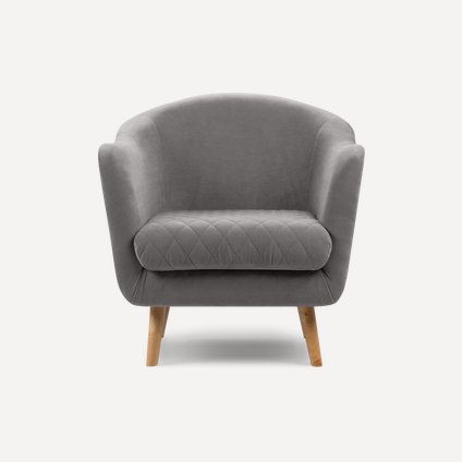 Кресло Балин Velvet Grey