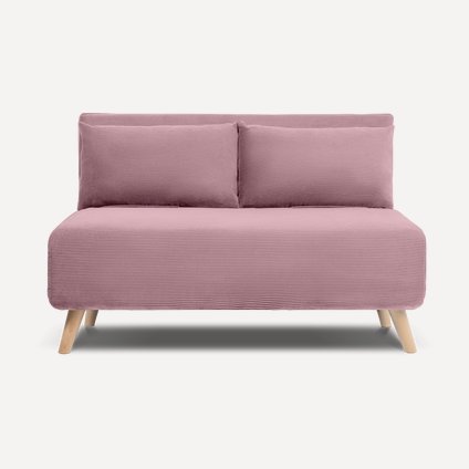 Диван прямой Милкен Vertical Pink