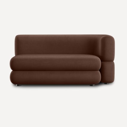 Диван прямой Brera-7 Velour Cinnamon