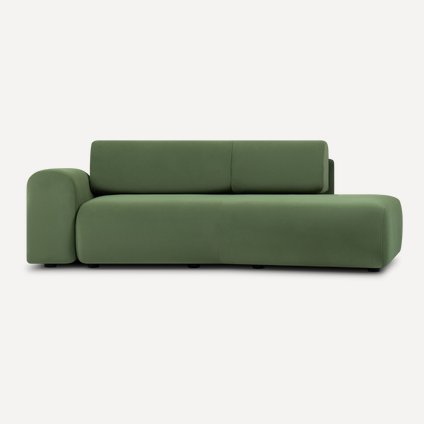 Диван прямой Маиль-4НРП Velvet Olive