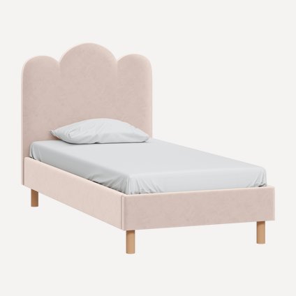 Кровать Лейла-1 90 Velvet Caramel