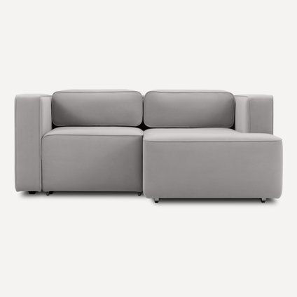 Диван угловой Аронт Мини Velvet Smoke