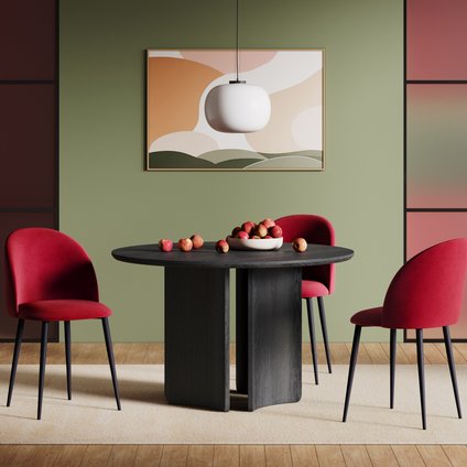 Обеденная группа Данэм Black