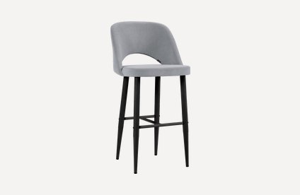 Стул барный Ларс-1 Velvet Grey