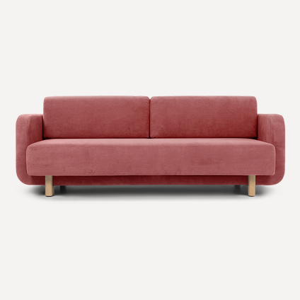 Диван прямой Кайли Velvet Coral