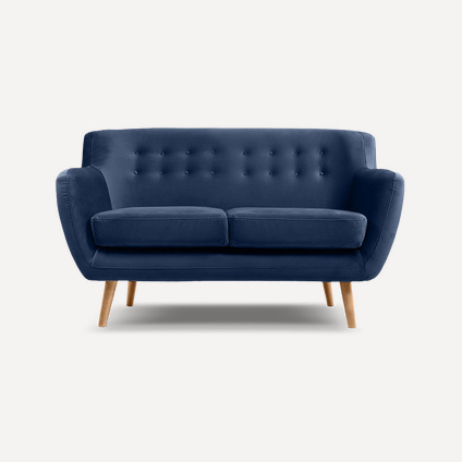 Диван прямой Сите-2 Barhat Blue