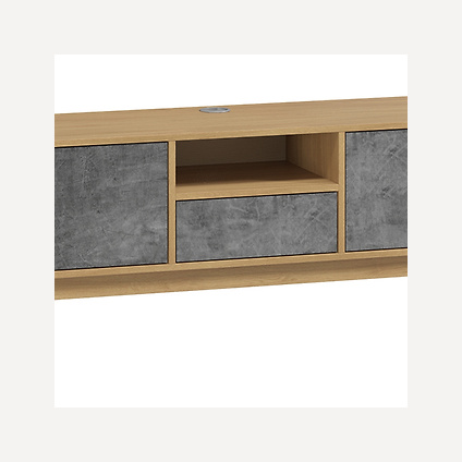 ТВ-тумба Гритон 4 129x52 Графитовый