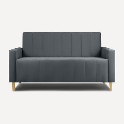 Диван прямой Маре-Мини 140 Velvet Grafit