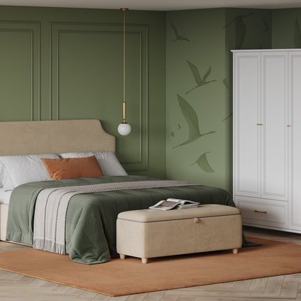 Спальня модульная Монтео-2 White