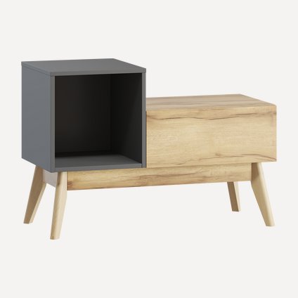 Тумба для винила Лемос-2 Grey