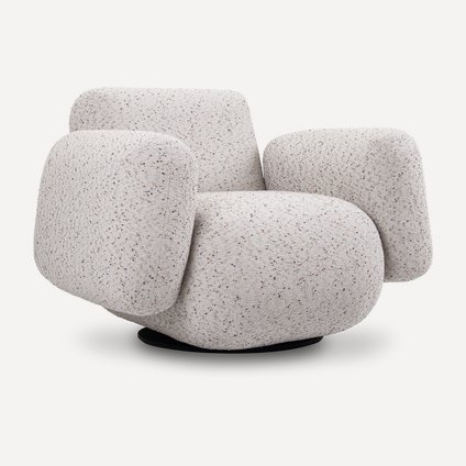 Кресло поворотное Я не минималист Boucle Play