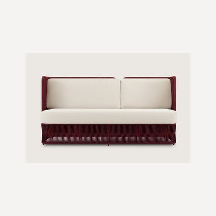 Диван прямой Ланоси-1 Textile Bordo