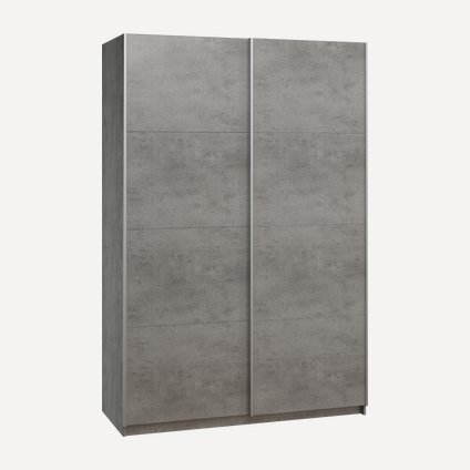 Шкаф-купе Итан-2-160-230 Бетон