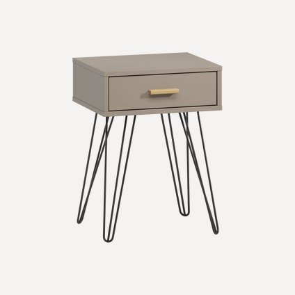 Тумба прикроватная Ивейн-5 Gene Iron Latte