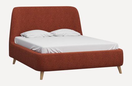 Кровать Молсон 160 Textile Ginger распродажа