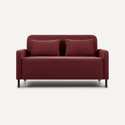 Диван прямой Филс-Мини 120 Velvet Marsala