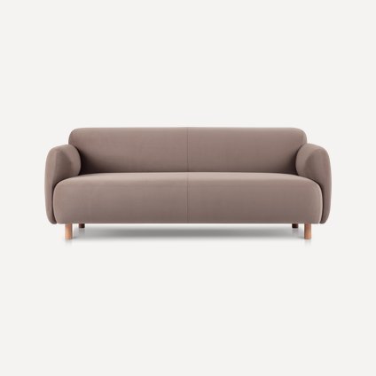 Диван прямой Пайпел-3 Velvet Latte