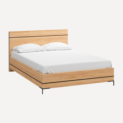 Кровать Норд 140 Дуб Золотой