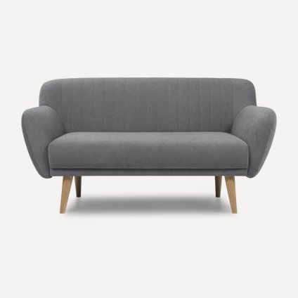 Диван прямой Соланс Velvet Grey