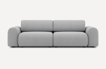 Диван модульный Маиль-1 Bucle Silver