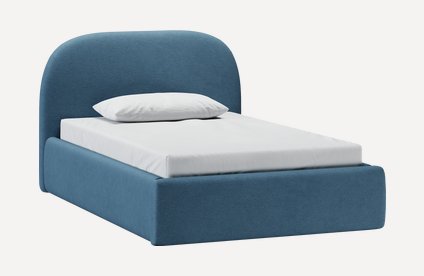 Кровать Кевия 120 Soft Blue