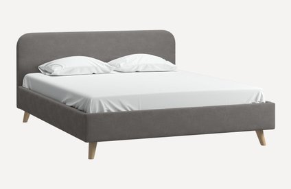 Кровать Лайтси 140 Ultra Grey распродажа