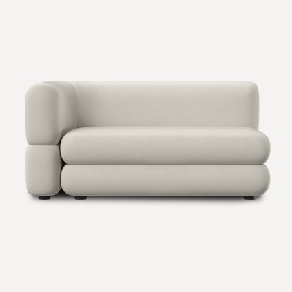 Диван прямой Brera-6 Velour Smoke