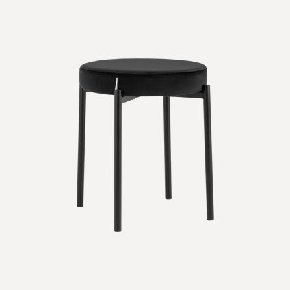 Табурет Рон Velvet Black