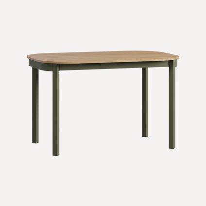 Кухонный стол Харрел 120x80 Дуб Барбера/Оливковый