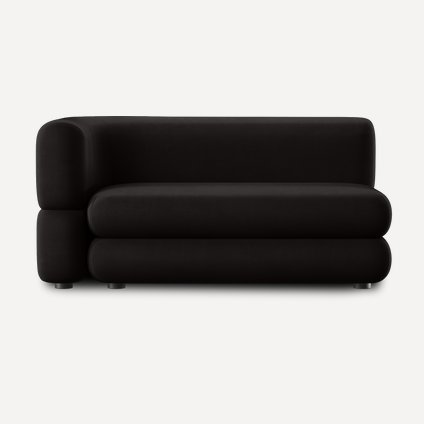 Диван прямой Brera-6 Velour Black