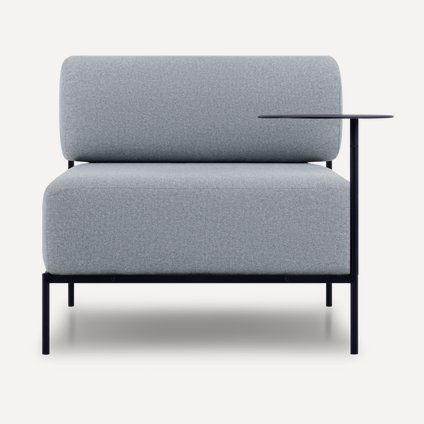 Нолан-B Textile Grey