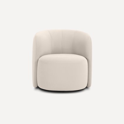 Кресло поворотное Мэник Velvet Beige