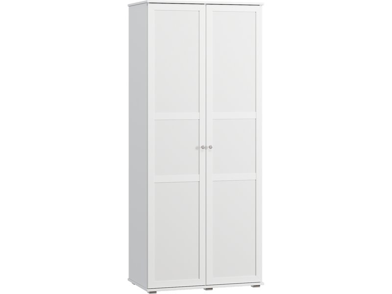 Распашной шкаф Амели 2-100x240 Белый