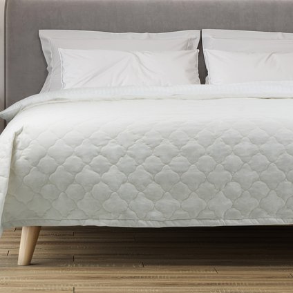 Покрывало Барроу Cotton White